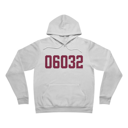 06032 Farmington Connecticut Zip Code Unisex Sponge Fleece Pullover Hoodie