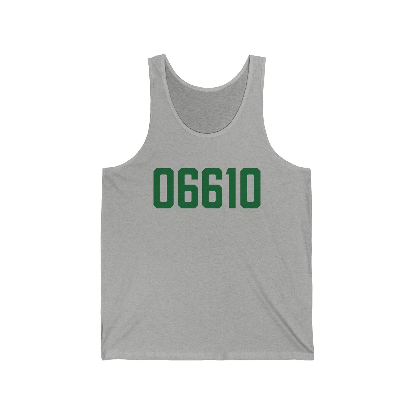 06610  Bridgeport Connecticut Zip Code Unisex Jersey Tank Top