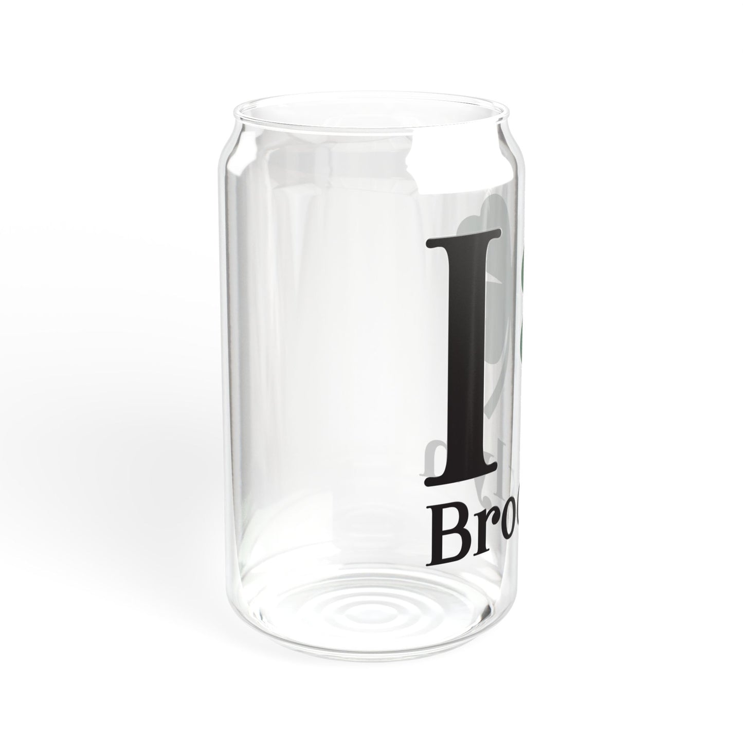 I Clover Brooklyn Sipper Glass, 16oz