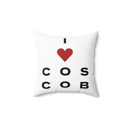 Cos Cob Vision Spun Polyester Square Pillow