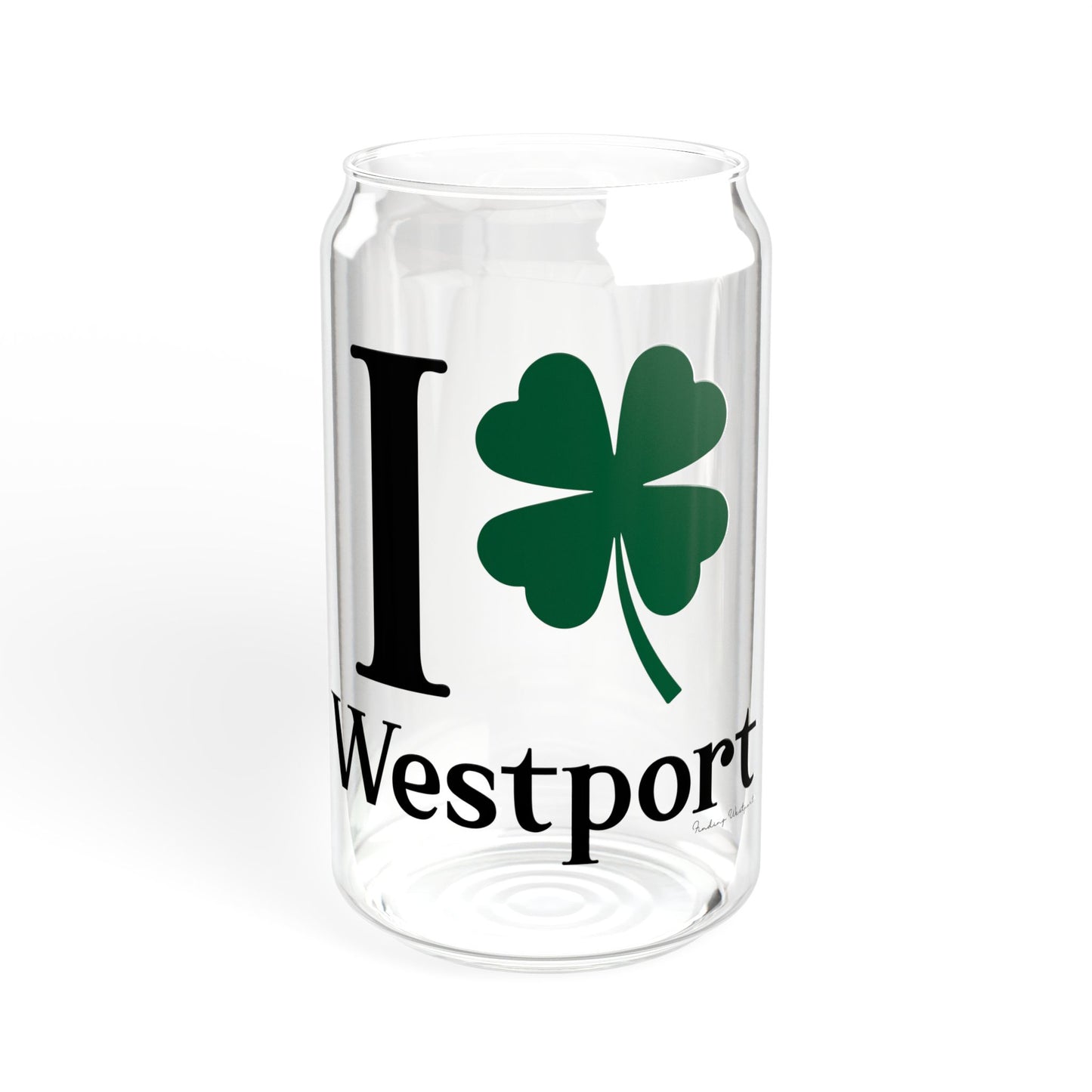 I Clover Westport Sipper Glass, 16oz