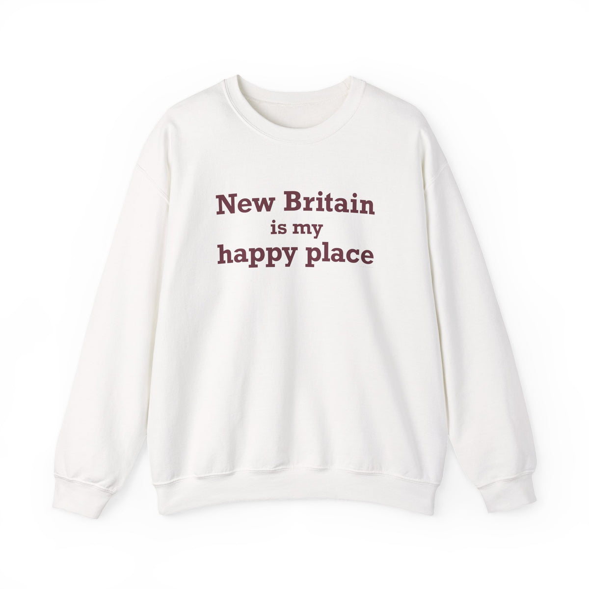 New Britain is My Happy Place Heavy Blend™ Crewneck Sweatshirt