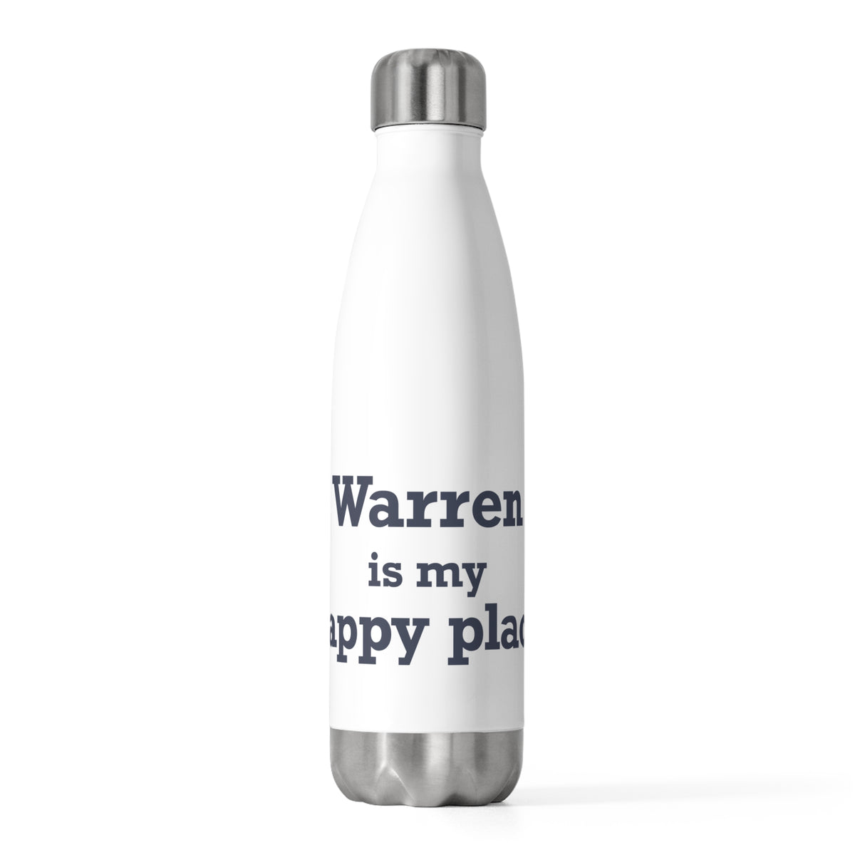 Warren is My Happy Place 20 oz Insulated Bottle