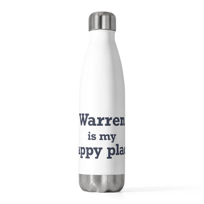 Warren is My Happy Place 20 oz Insulated Bottle