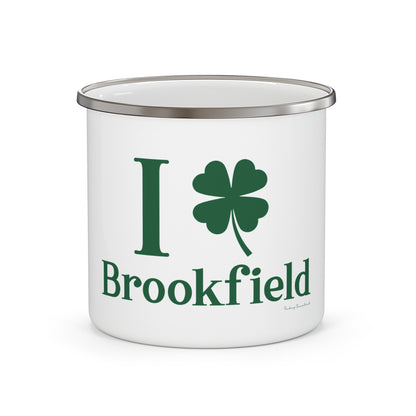 I Clover Brookfield Enamel Camping Mug