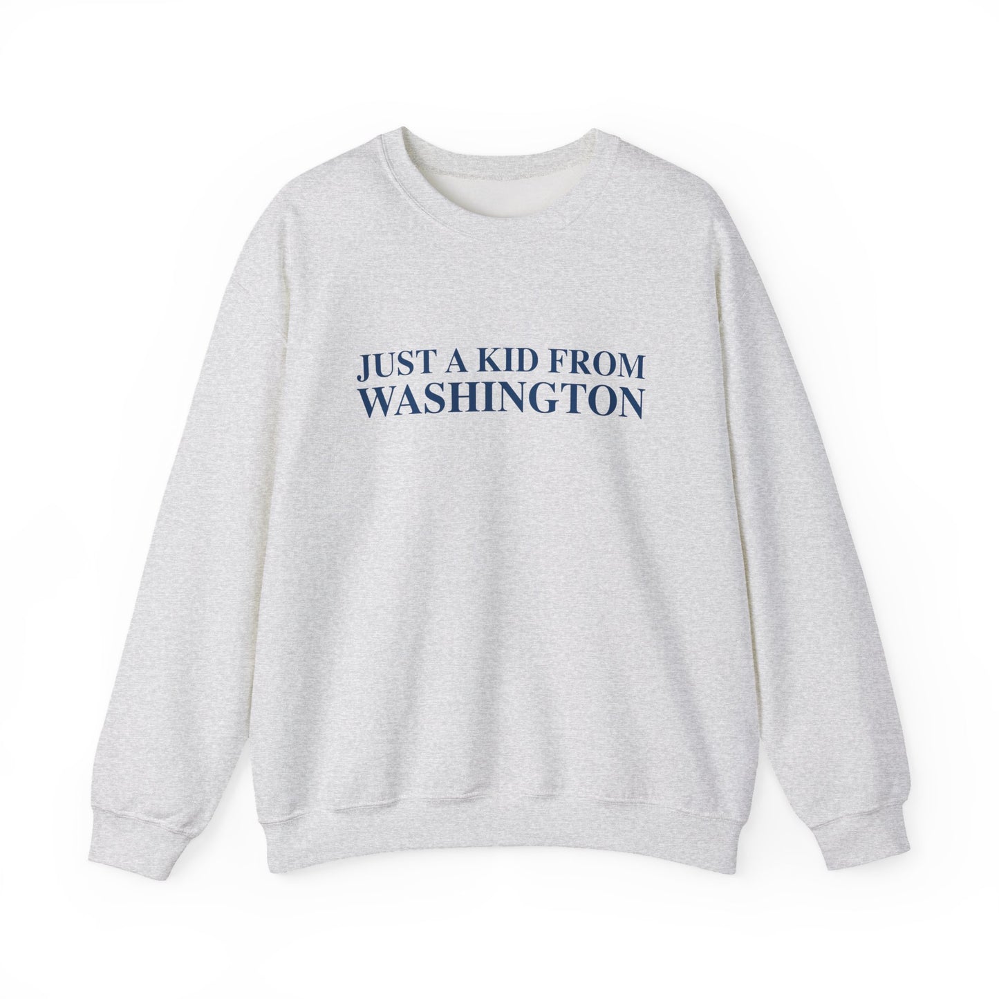 Just a kid from Washington Unisex Heavy Blend™ Crewneck Sweatshirt