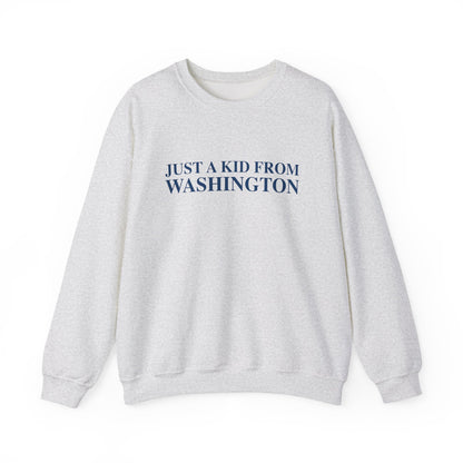 Just a kid from Washington Unisex Heavy Blend™ Crewneck Sweatshirt