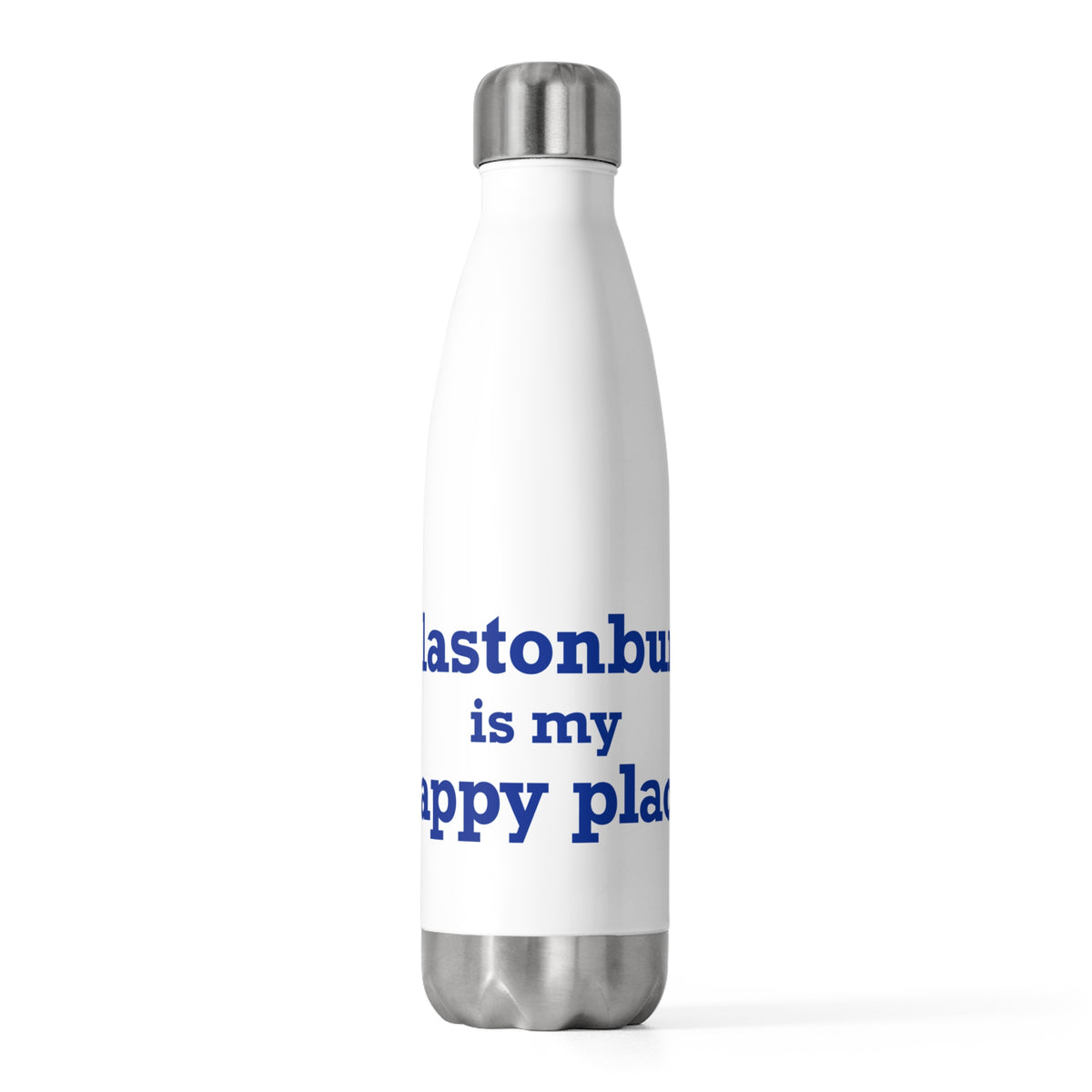 Glastonbury is My Happy Place 20 oz Insulated Bottle