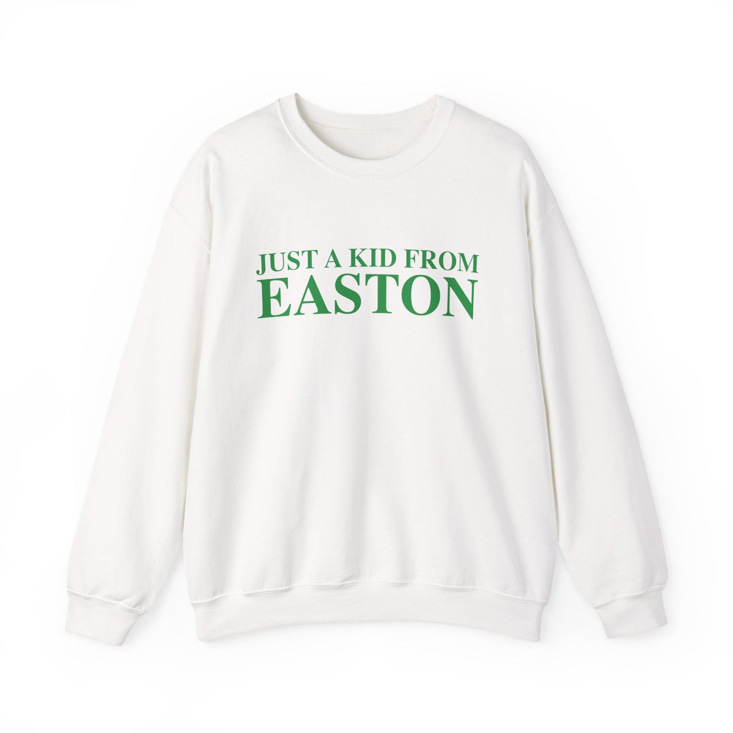 Just a kid from Easton Unisex Heavy Blend™ Crewneck Sweatshirt