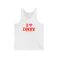 I Heart DNBY Unisex Jersey Tank Top