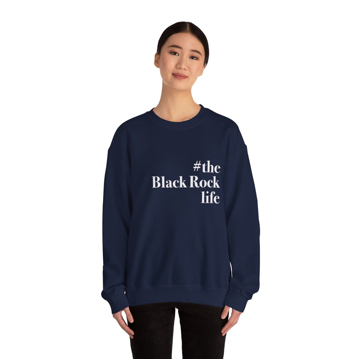 #theblackrocklife Unisex Heavy Blend™ Crewneck Sweatshirt