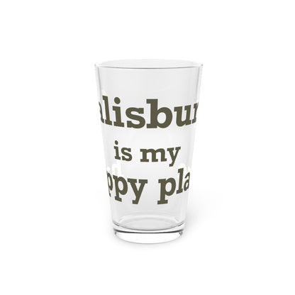 Salisbury is My Happy Place Pint Glass, 16oz