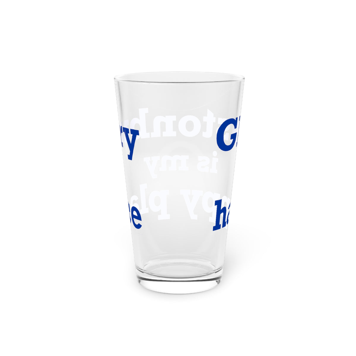 Glastonbury is My Happy Place Pint Glass, 16oz