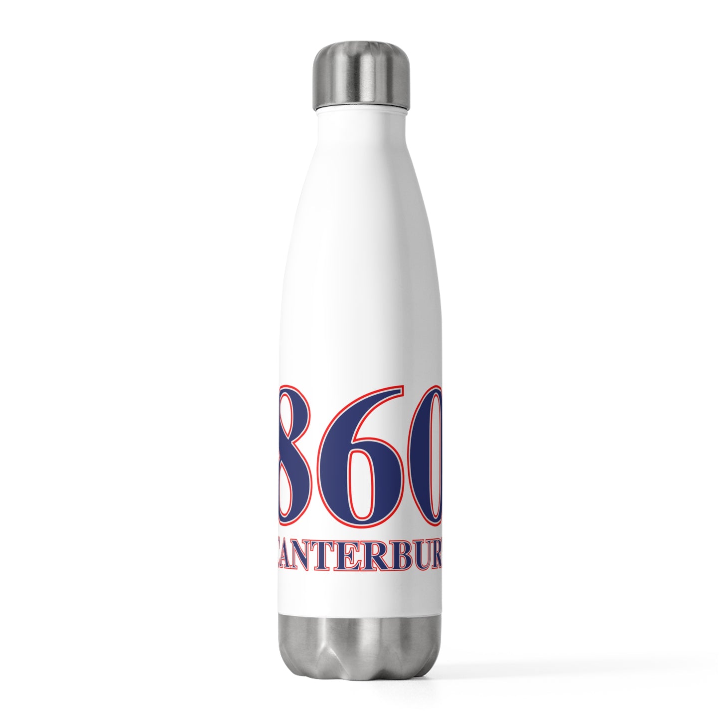 860 Canterbury Red, White & Blue 20oz Insulated Bottle