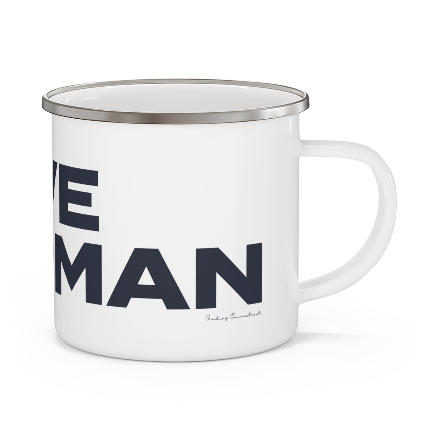 Love Sherman Enamel Camping Mug
