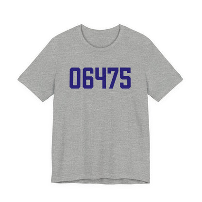 06475 Old Saybrook Connecticut Zip Code Unisex Jersey Short Sleeve T-Shirt
