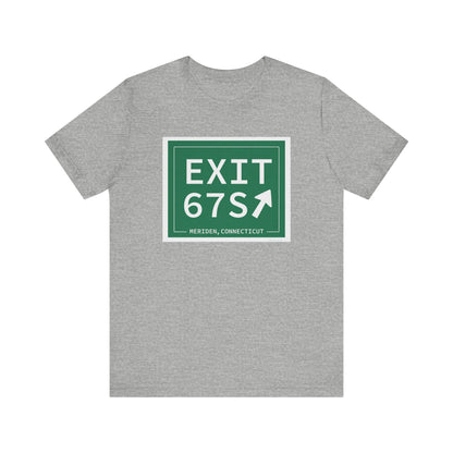 Vintage Exit 67S WCP Sign Unisex Jersey Short Sleeve T-Shirt
