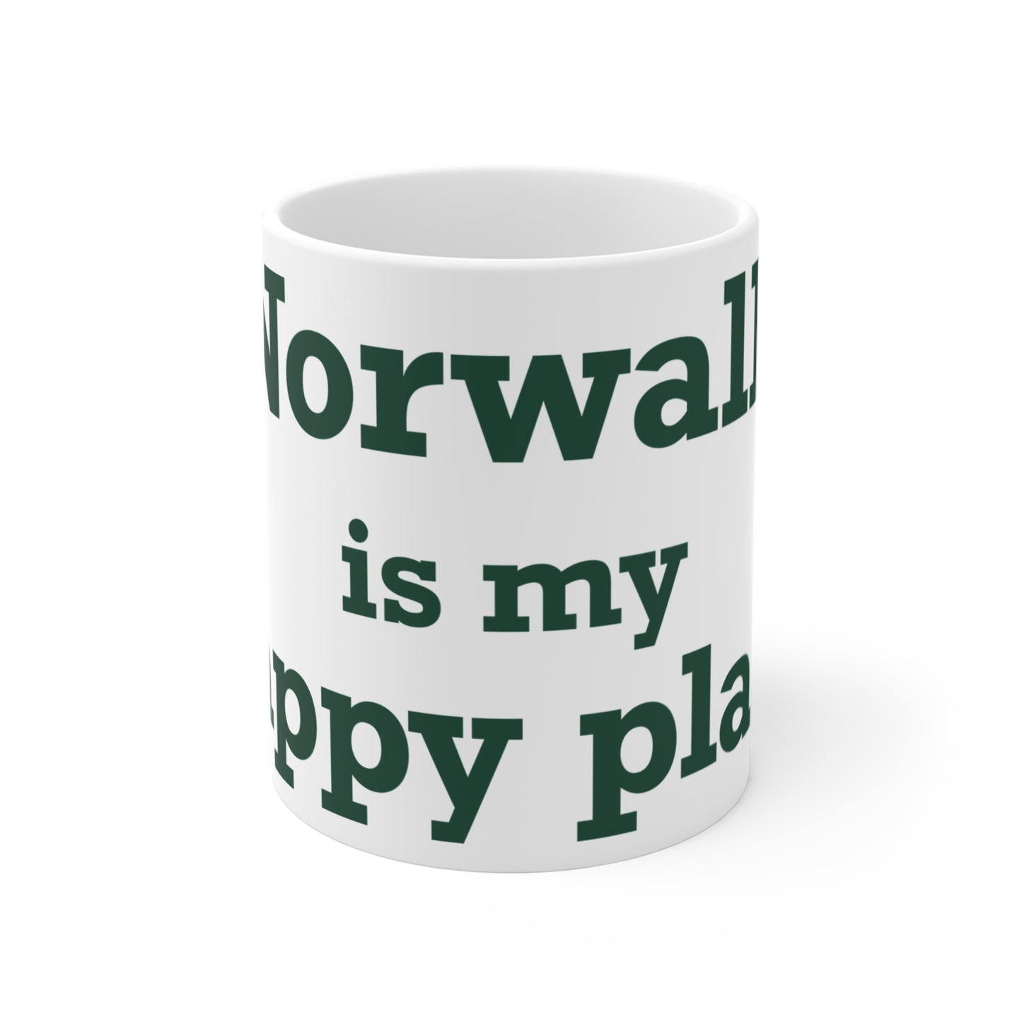 Norwalk is my Happy Place Mug 11oz