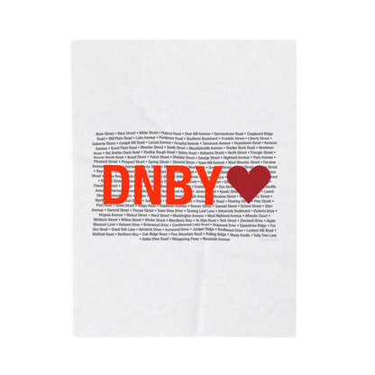 Danbury Love Velveteen Plush Blanket