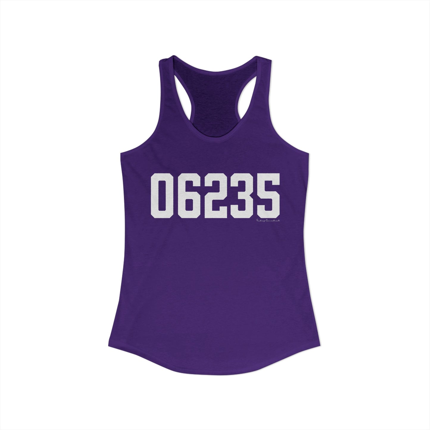 06235 Chaplin CT Zip Code Women's Ideal Racerback Tank Top