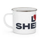 Love Sherman Enamel Camping Mug