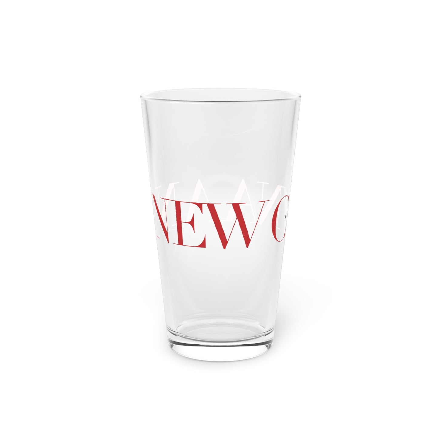 41 Tilt New Canaan Pint Glass, 16oz