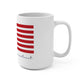 Old Saybrook Connecticut Flag Mug 15oz