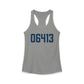 06413 Clinton Connecticut Zip Code Women's Ideal Racerback Tank Top