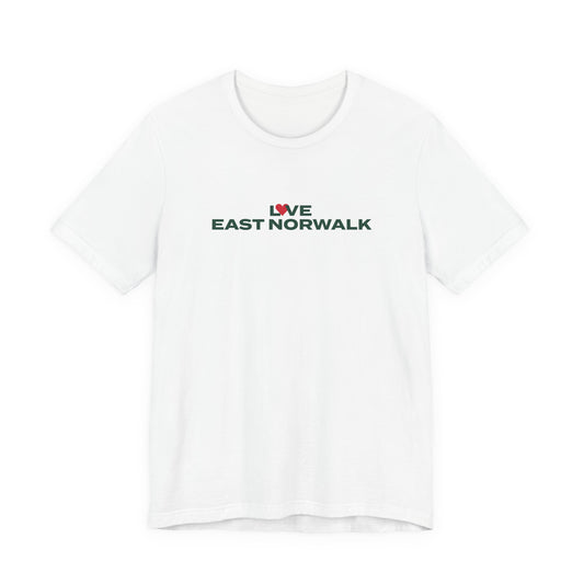 Love East Norwalk Unisex Jersey Short Sleeve T-Shirt