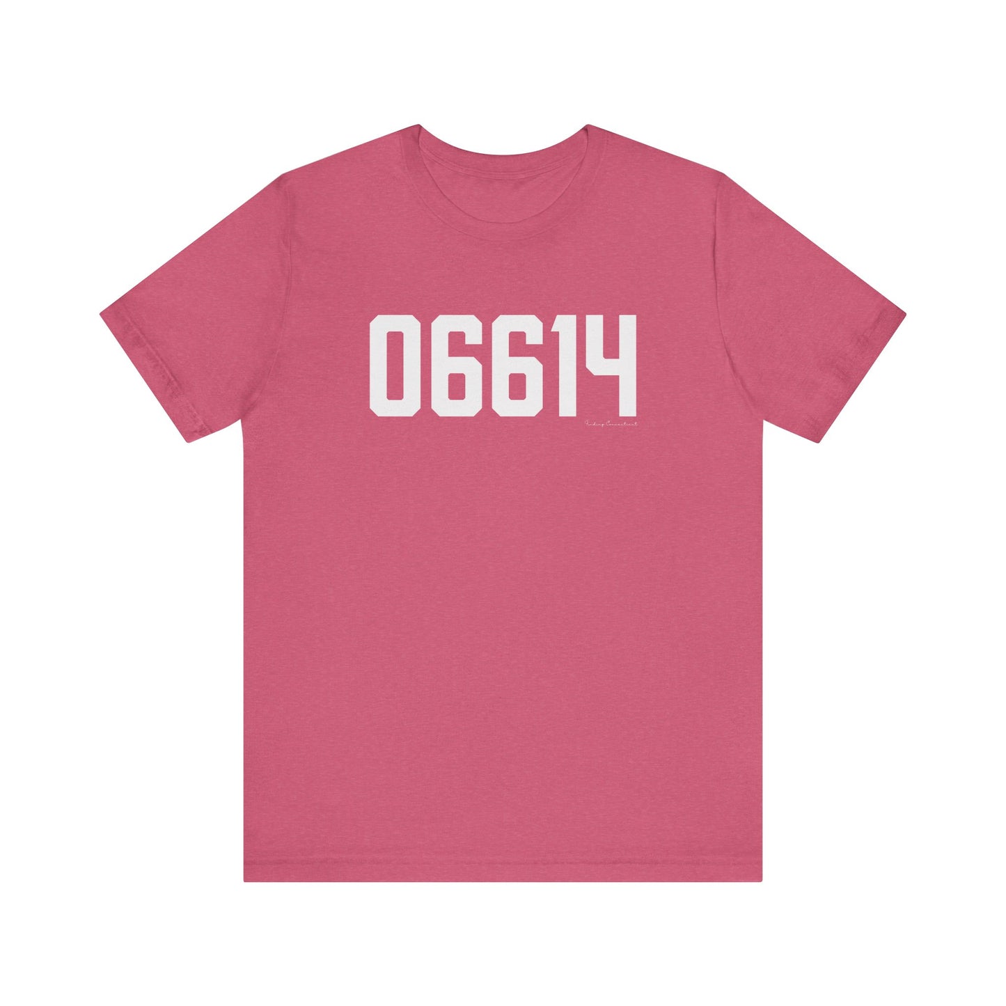 06614 - Stratford CT Zip Code Unisex Jersey Short Sleeve T-Shirt