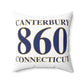 Canterbury 860 Connecticut Spun Polyester Square Pillow