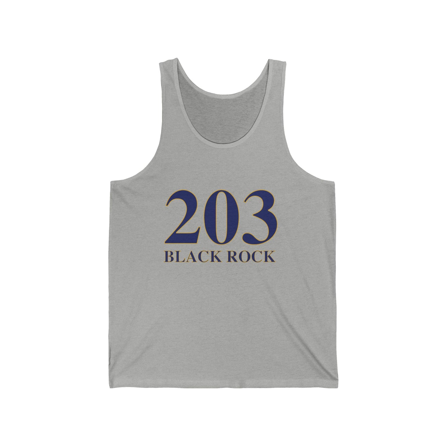 203 Black Rock Unisex Jersey Tank