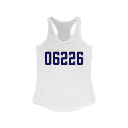 06226 Willimantic Connecticut Zip Code Women's Ideal Racerback Tank Top