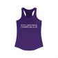 Just a kid from Compo Beach Women's Ideal Racerback Tank Top