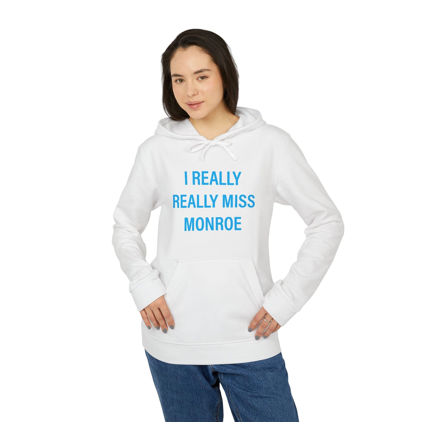 I Really Really Miss Monroe adidas® Unisex Fleece Hoodie