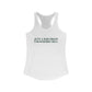 Just a kid from Strawberry Hill Women's Ideal Racerback Tank Top