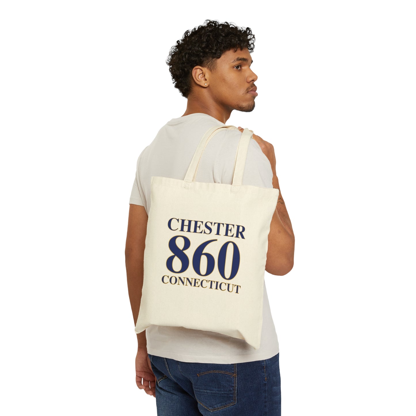 Chester 860 Connecticut Cotton Canvas Tote Bag