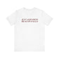 Just a kid from Beacon Falls Unisex Jersey Short Sleeve T-Shirt