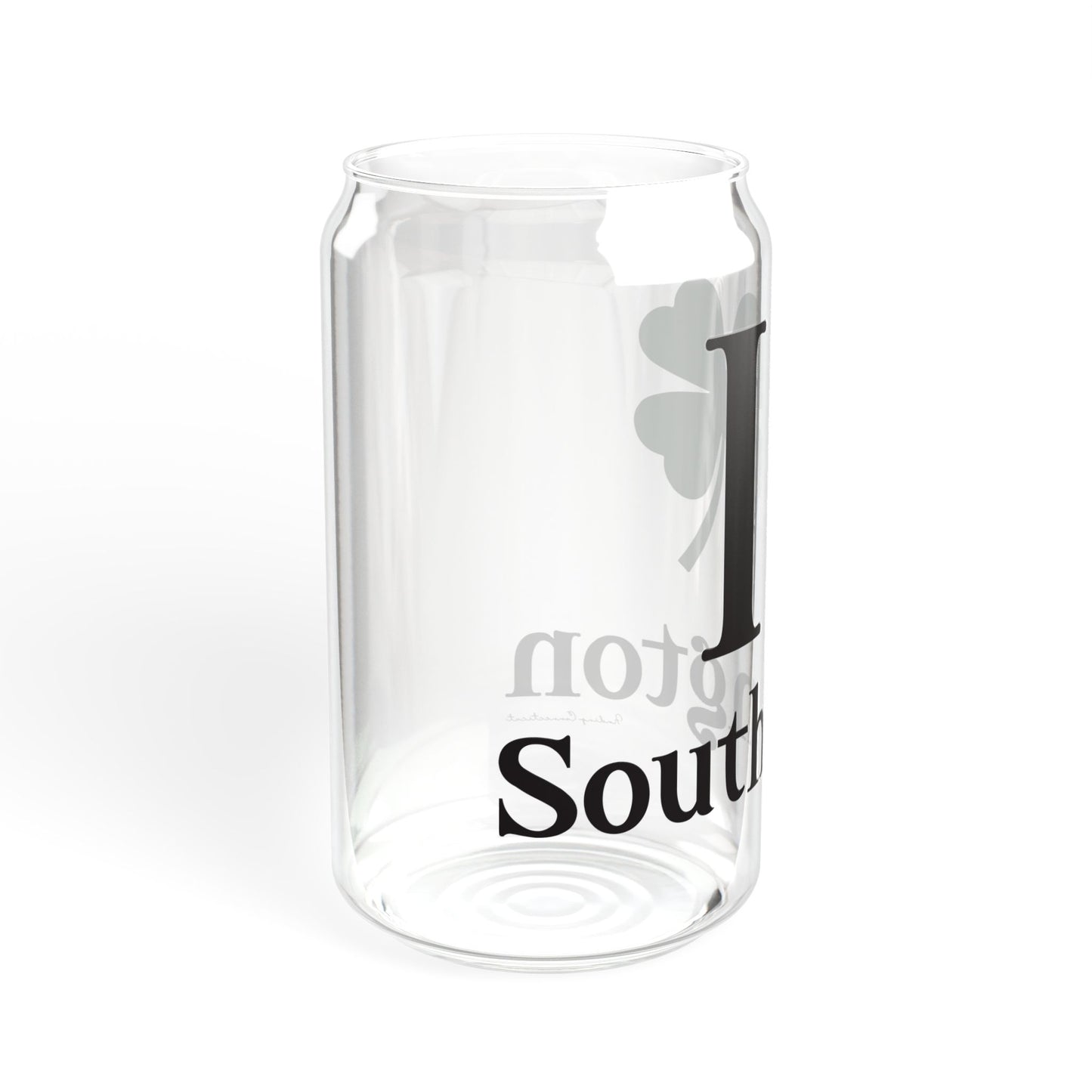 I Clover Southington Sipper Glass, 16oz