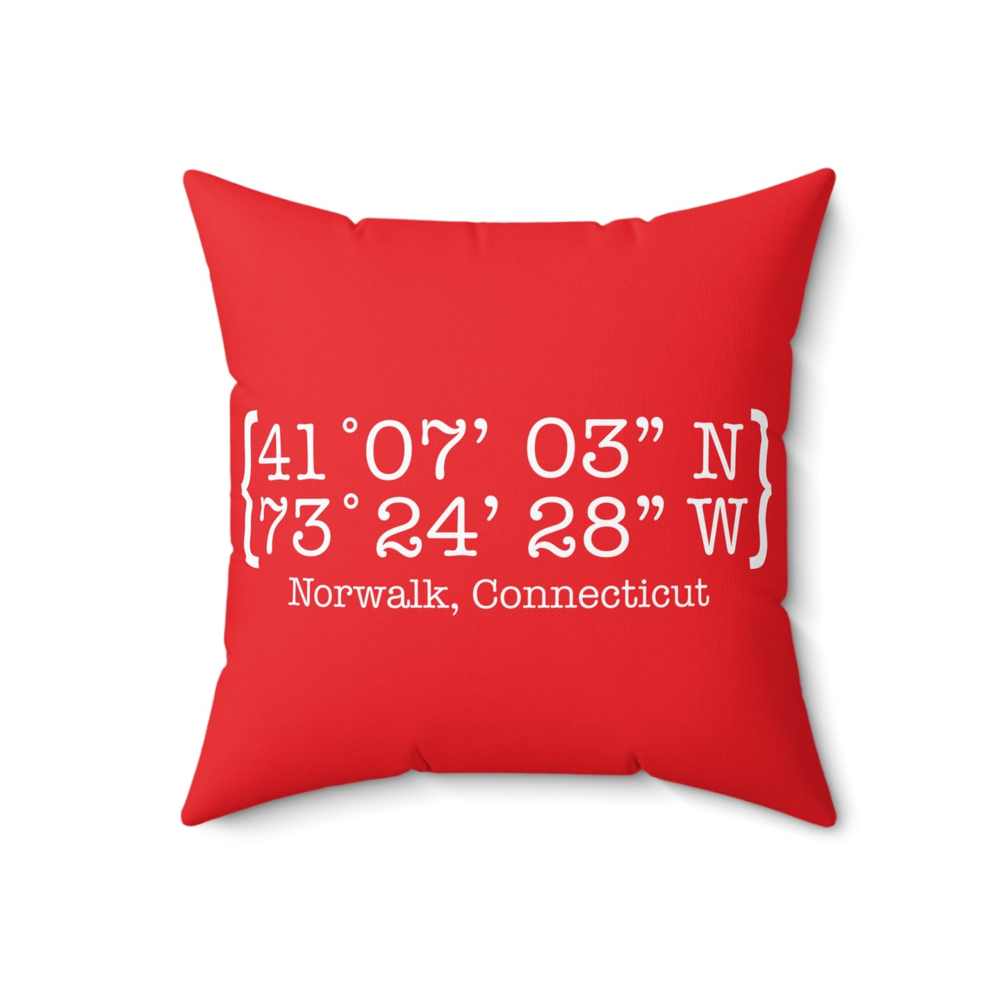Norwalk Coordinates  Spun Polyester Square Pillow