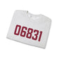 06831 - Greenwich Connecticut Zip Code Unisex Heavy Blend™ Crewneck Sweatshirt