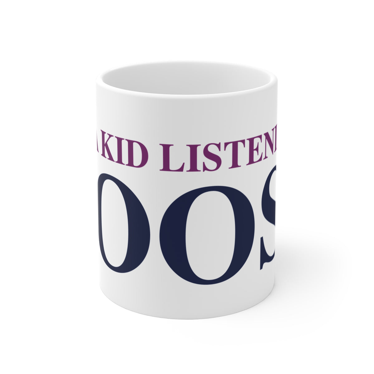 Just a kid Listening  to Goose - Blue & Purple Mug 11oz