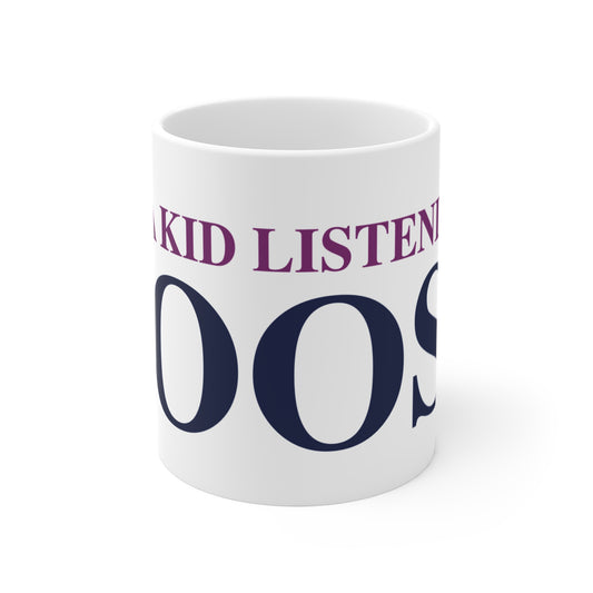 Just a kid Listening  to Goose - Blue & Purple Mug 11oz