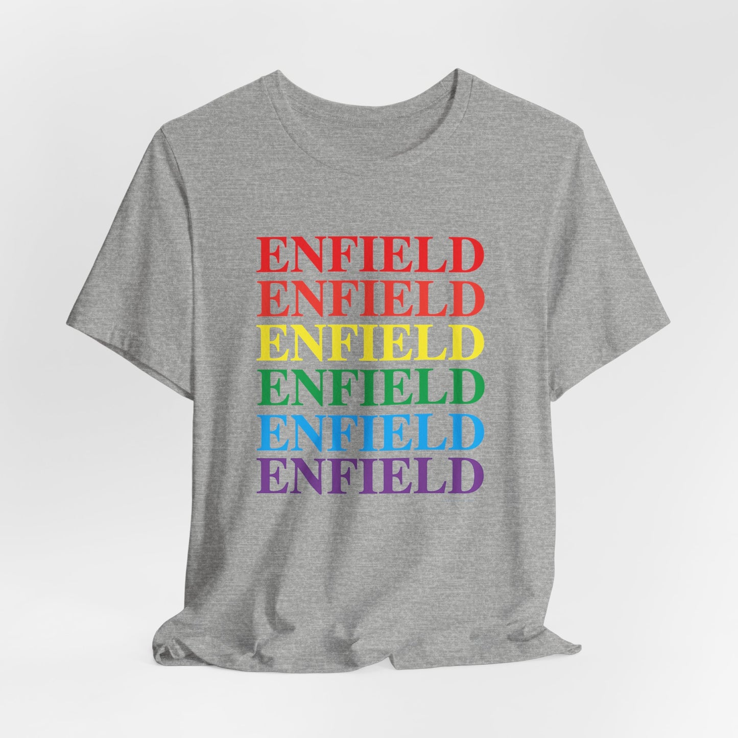 Enfield Pride Unisex Jersey Short Sleeve Tee