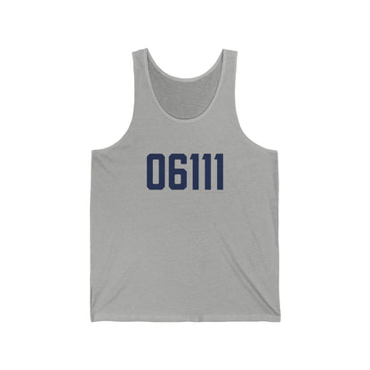 06111 Newington Connecticut Zip Code Unisex Jersey Tank Top