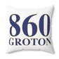 860 Groton Spun Polyester Square Pillow
