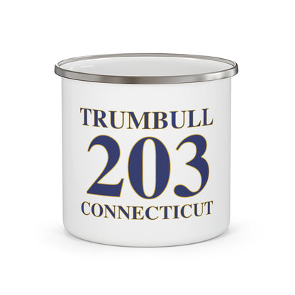 Trumbull 203 Connecticut Enamel Camping Mug