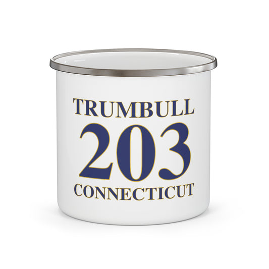Trumbull 203 Connecticut Enamel Camping Mug