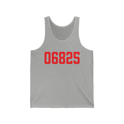 06825 Fairfield Connecticut Zip Code Unisex Jersey Tank Top