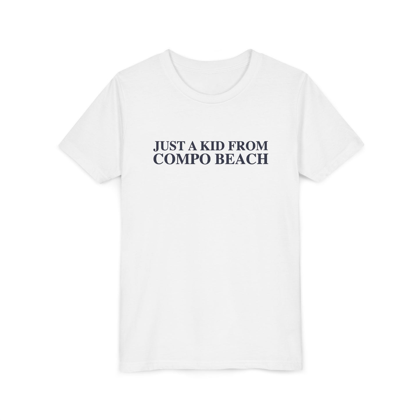 Just a kid from Compo Beach Youth Short Sleeve T-Shirt